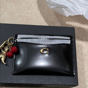 Coach Charms Card Case NWT